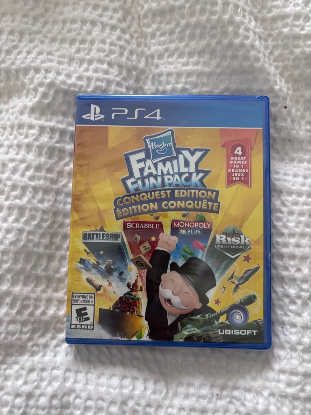 New - unopened Hasbro Family Fun Pack Conquest Edition (PS4)